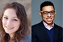 2021 Fischell Fellows Micaela Everitt and Brandon Gaiten 