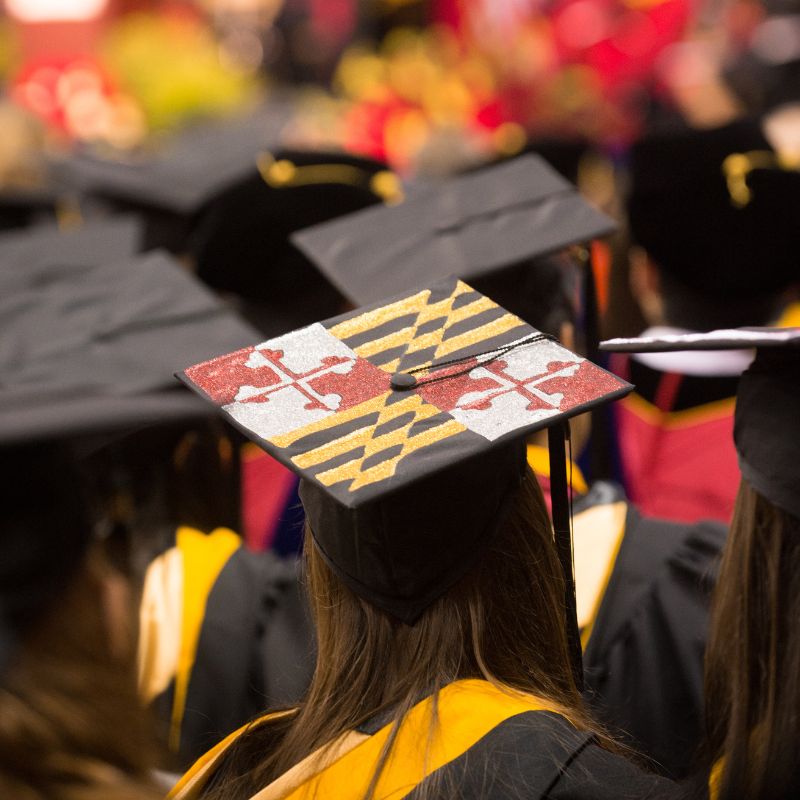 University of Maryland Graduation Cap